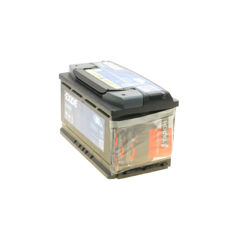 Акумулятор EXIDE EB800 80Ah 640A 12V 315x175x190 B13 для Audi A3, A4, Alfa Romeo Spider
