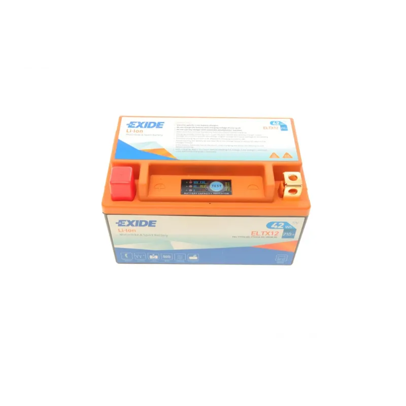 Акумуляторна батарея EXIDE ELTX12 Li-ion 4Ah 210A (150x87x93 мм) для мотоциклів