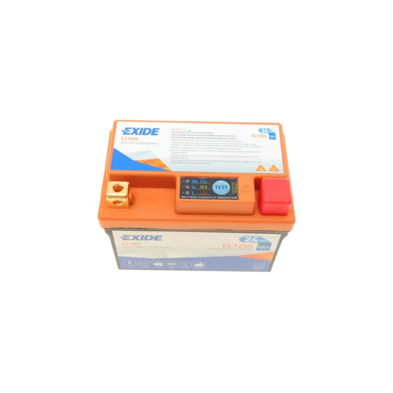 Акумулятор Li-ion EXIDE ELTZ5S 12V 2Ah 120A (115x70x85мм) для мотоциклів