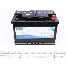 Акумуляторна батарея GEL EXIDE ES650 56Ah/460A (278x175x190/+R/B13) для водного транспорту