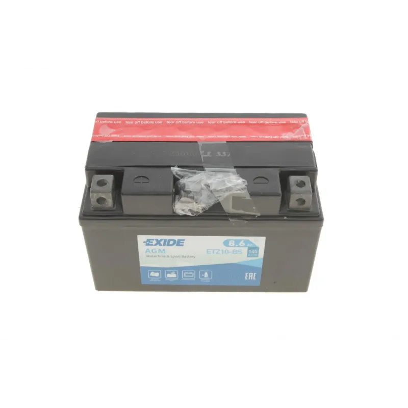 Акумулятор AGM EXIDE ETZ10-BS 12V 9Ah 145A (150x87x95мм) для мотоциклів