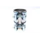 Хомут глушника (передній) VW T5 2.0/2.5 TDI/3.2 V6/T6 2.0 TDI 09- (60/64.5x95) (нержавіюча сталь)