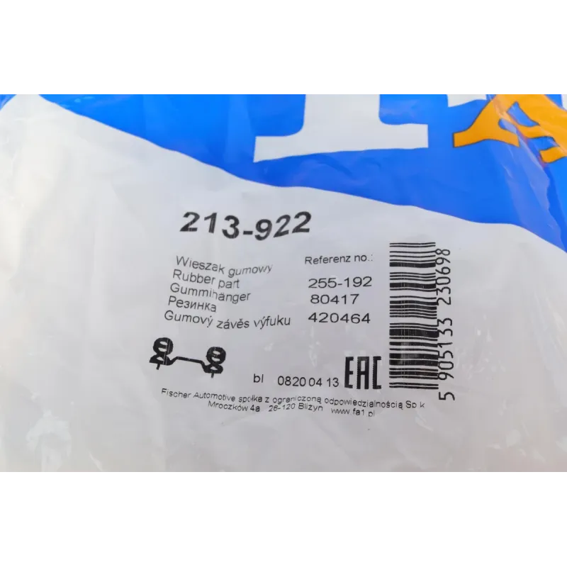 Кронштейн кріплення глушника FA1 213-922 для Citroen C4, Peugeot 206/307/308