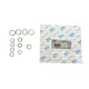 Прокладка компресора кондиціонера FA1 3418-005 для Renault Megane II 2002-2009, Espace IV 2006- (комплект)