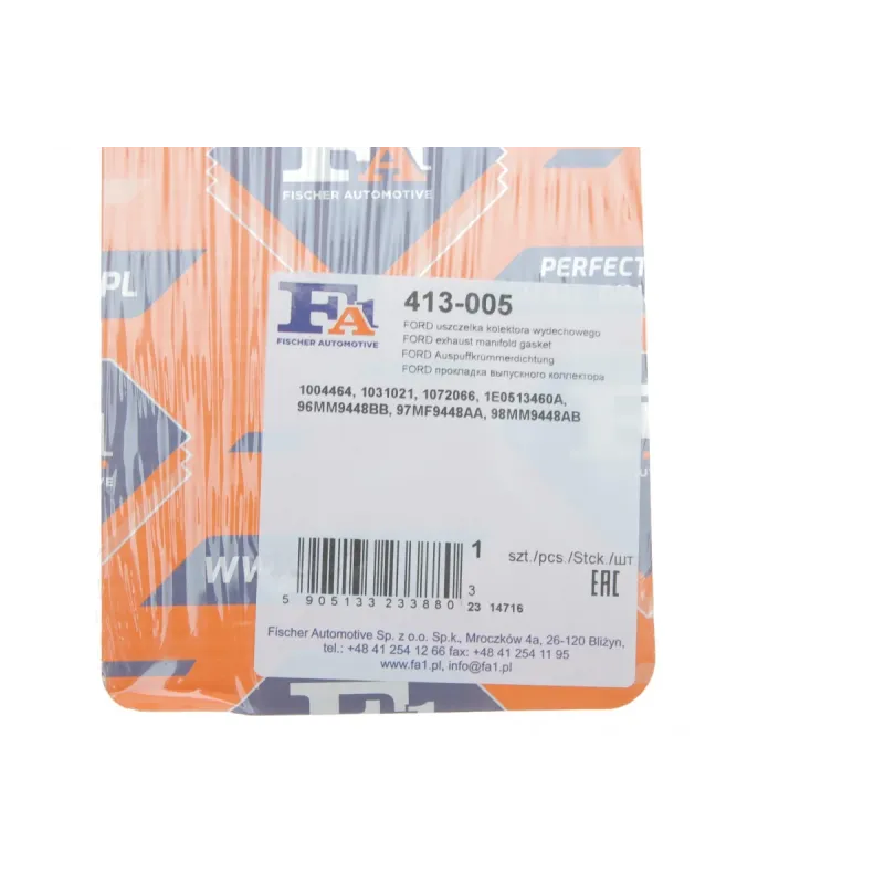 Прокладка випускного колектора FA1 413-005 для Ford Focus/Fiesta 1.25-1.6 16V 1995-2002