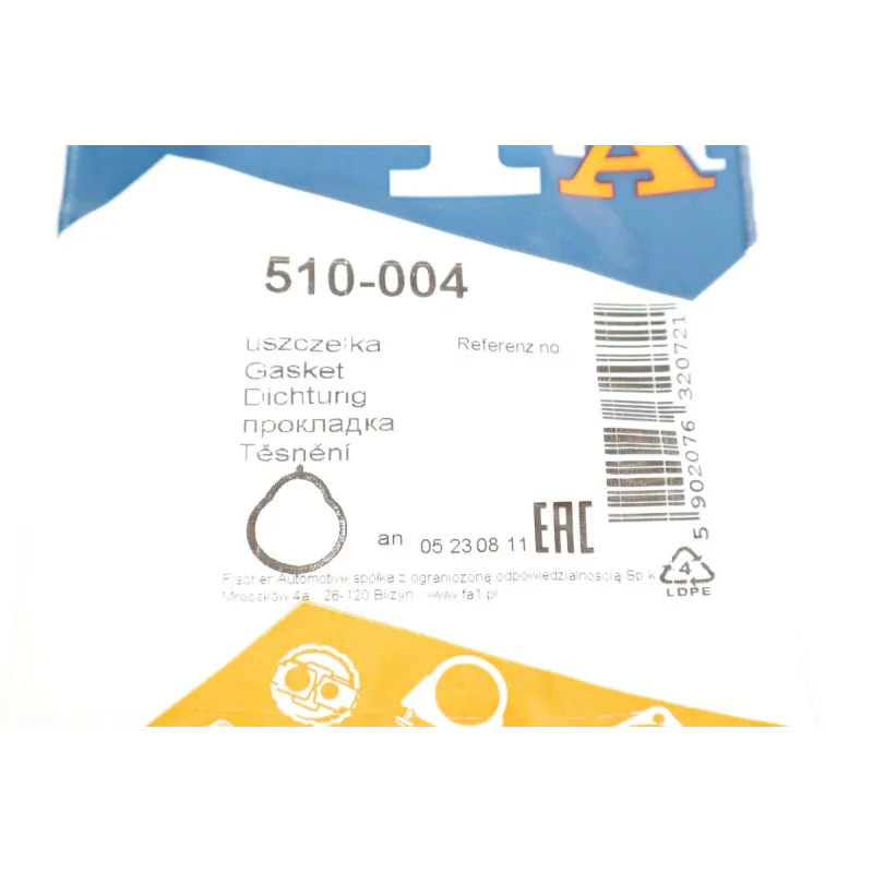 Прокладка впускного колектора FA1 510-004 для BMW 3 (E46) 1998-2005, 318i/316i