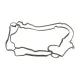 Прокладка кришки клапанів FA1 EP1200-905 для Opel Astra G/Vectra B 1.4-1.6 16V 1995-2005