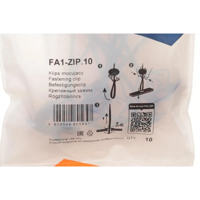 Кліпса кріплення FA1 ZIP.10 (комплект 10 шт) OE FA1-ZIP.100