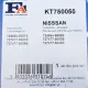 Комплект прокладок турбіни FA1 KT750050 для Nissan X-Trail T30 2.2 dCi 2001-2013