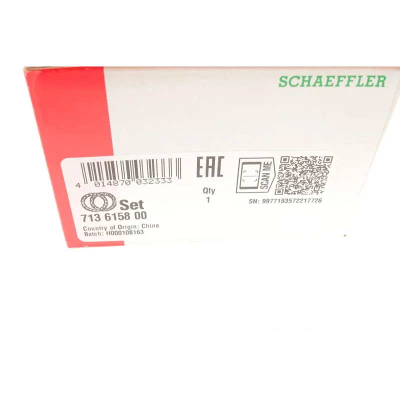 Підшипник маточини передній FAG 713615800 для Mazda 3 BK/BL 2003-2014, 42x80x45 мм