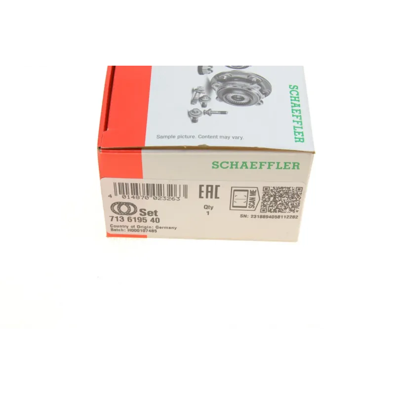 Підшипник маточини задній FAG 713 6195 40 для Mitsubishi L200/Pajero, 80x40x19.8 мм