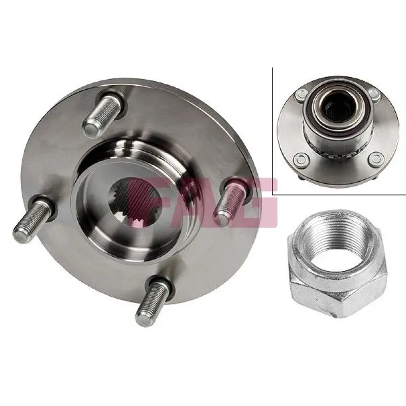 Підшипник маточини (передньої) Mitsubishi Colt 04-12/Smart Forfour 02-06 (+ABS)
