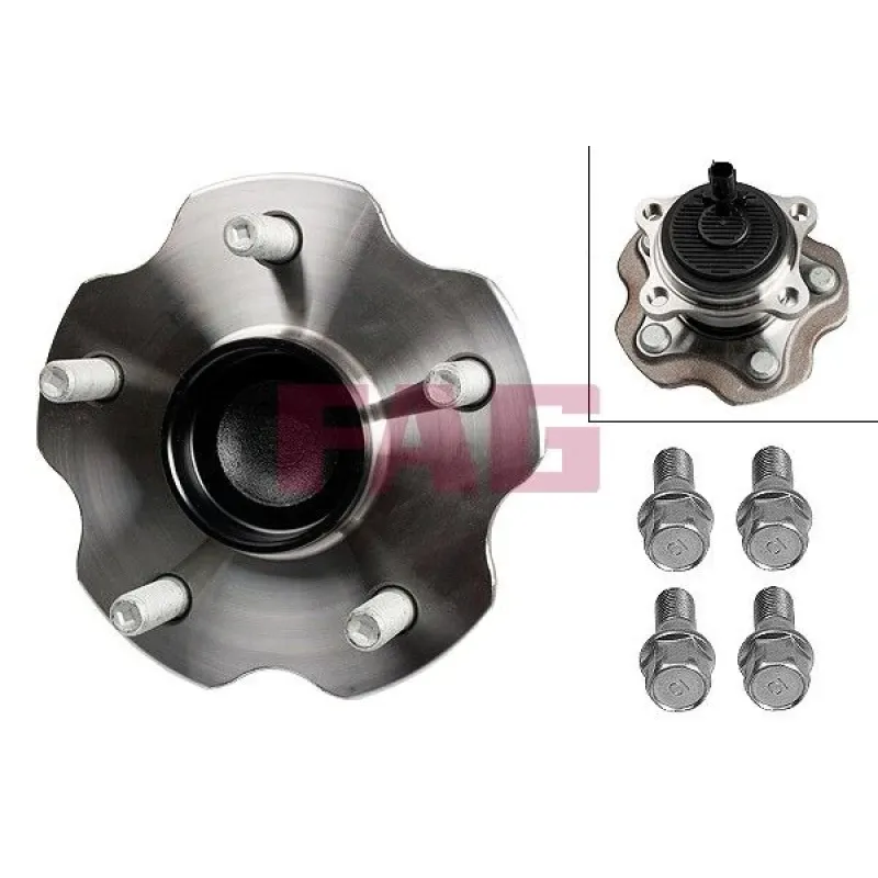 Підшипник маточини задній FAG 713 6211 20 для Toyota Avensis 2008-2018 з датчиком ABS