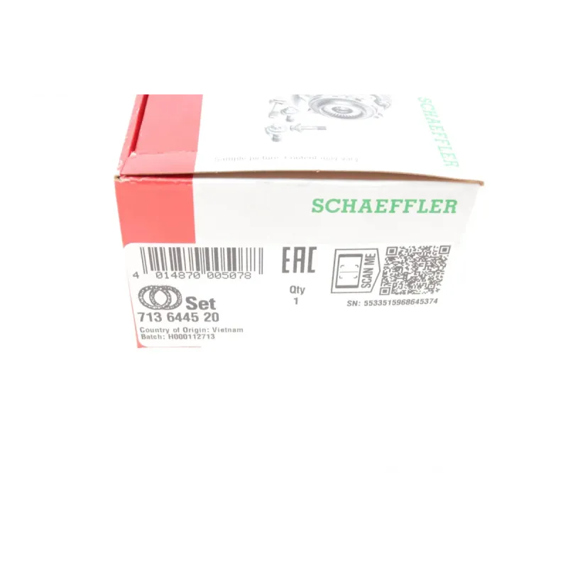 Підшипник маточини задній FAG 713644520 для Opel Combo, Kadett E, Rekord E