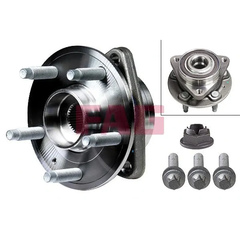 Підшипник маточини передній FAG 713 6452 00 для Opel Astra K 1.0-1.6 CDTI 2015-, Ø136 мм
