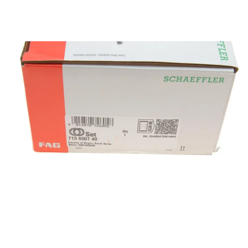 Підшипник маточини задній FAG 713 6507 40 для DS DS 3 Crossback 1.2 PureTech 129.3x71x70.4 мм