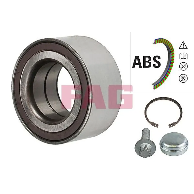 Підшипник маточини передній FAG 713 6679 50 для Mercedes-Benz A-Class W169/B-Class W245 2004-2012, діаметр 84 мм