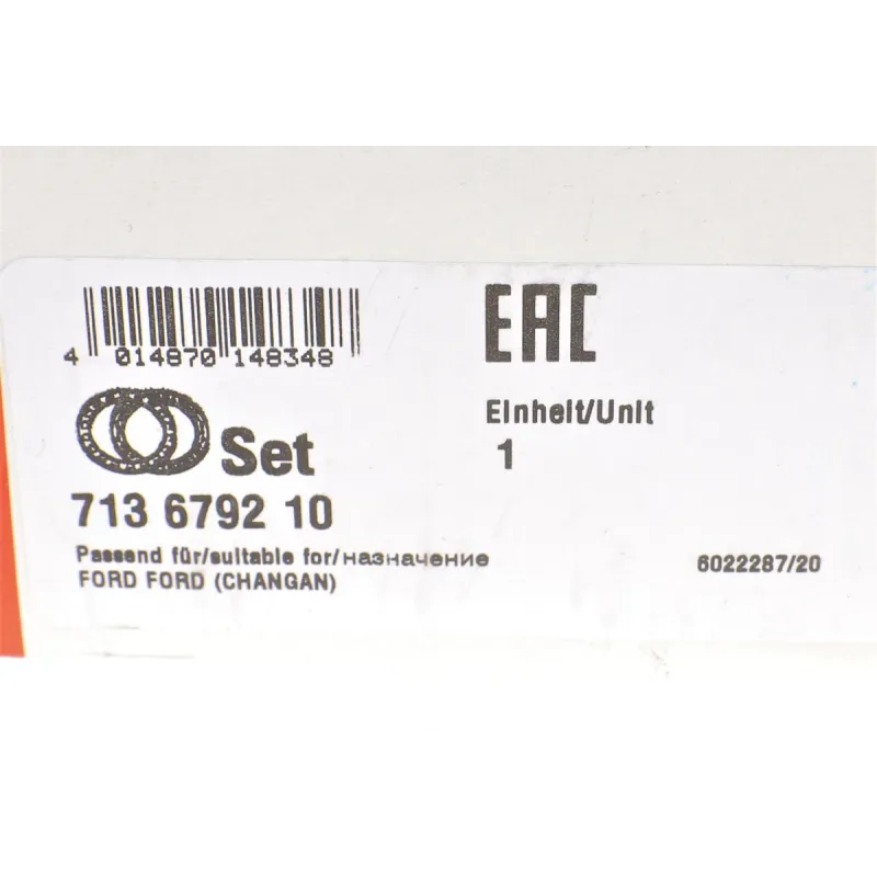 Підшипник маточини передній FAG 713679210 для Ford Mondeo V, Galaxy, S-Max, 136 мм