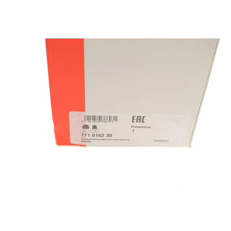 ШРКШ зовнішній FAG 771 0162 30 для Nissan Almera N15 1995-2000, 25/23z