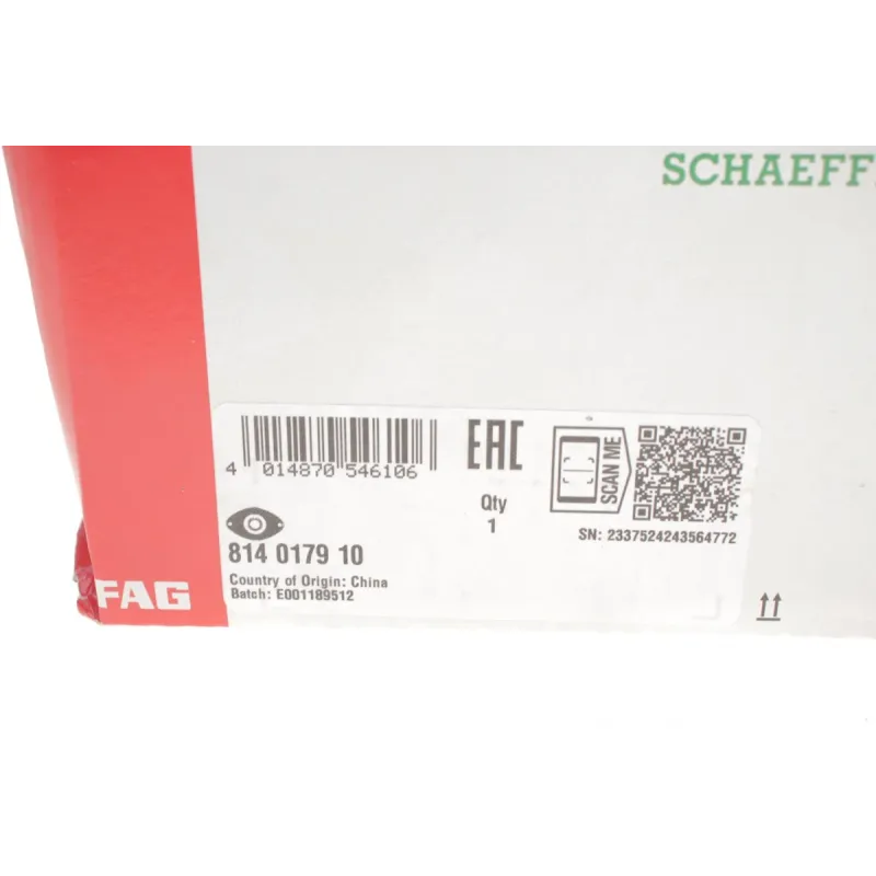 Подушка амортизатора переднього FAG 814 0179 10 для Mercedes-Benz Sprinter (B906/B907) 2006-2021, VW Crafter 2006-2016