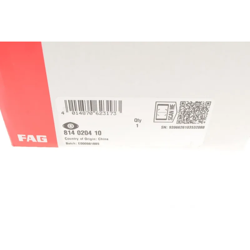 Подушка амортизатора переднього FAG 814 0204 10 для Ford Mondeo IV, Galaxy WA6, 48 мм