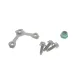 Опора кульова FAG 825 0134 10 передняя/права Volkswagen Polo (6N1) 1994-1999, 16 мм