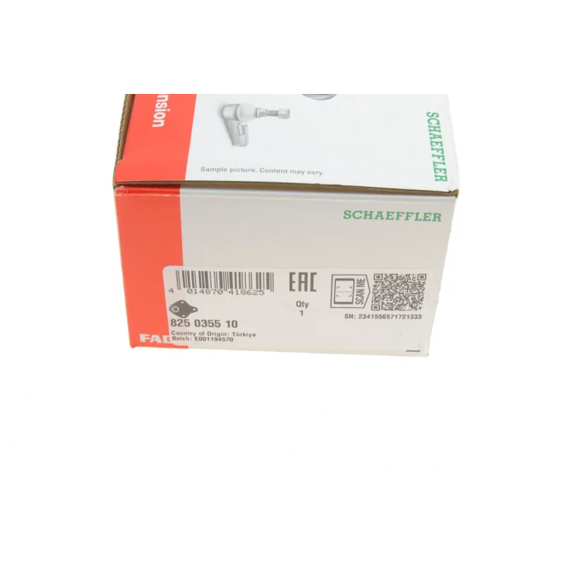 Опора кульова FAG 825 0355 10 передньої нижньої підвіски Jeep Cherokee KJ 2001-2008, діаметр 48.7 мм