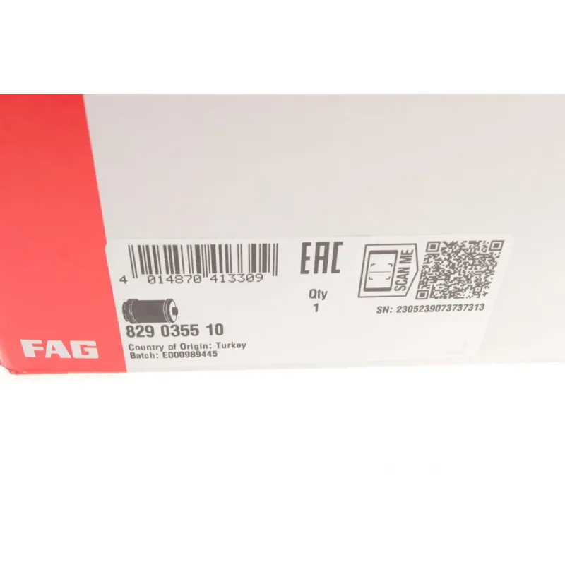 Сайлентблок переднього нижнього важеля FAG 829 0355 10 для Mercedes-Benz C-Class W203 2000-2007, 70.5x14x80 мм