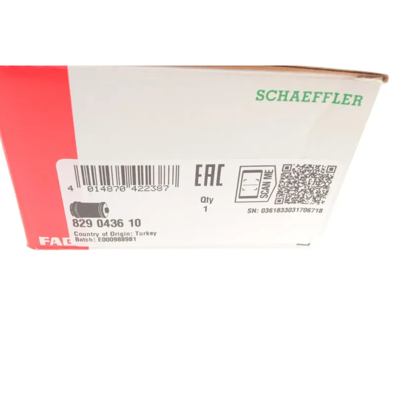 Сайлентблок важеля FAG 829 0436 10 передній/знизу/ззаду Audi A4 B8 2007- 65x12.3x66/80мм