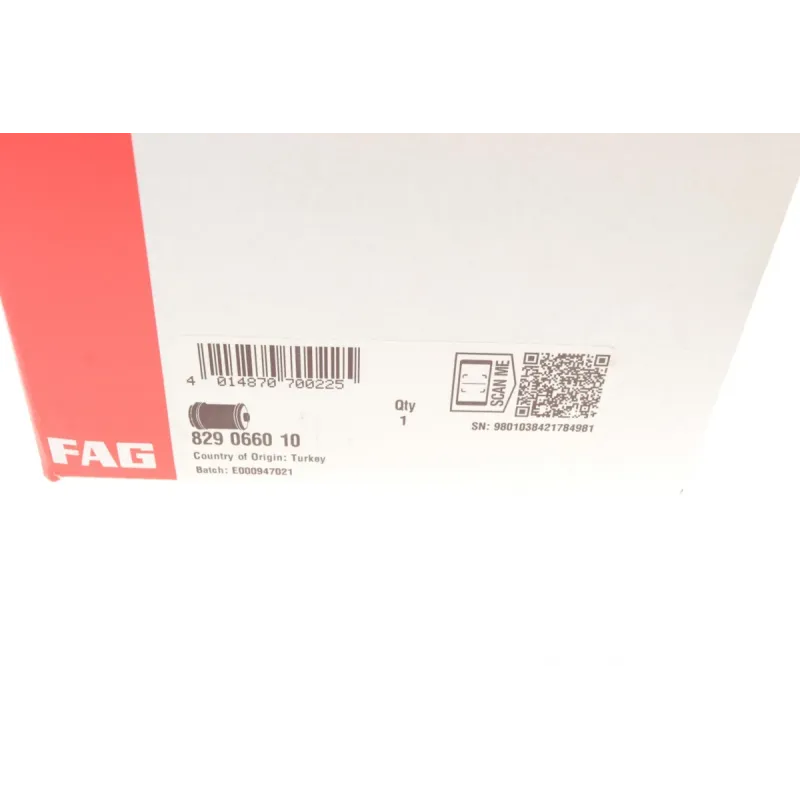 Сайлентблок важеля FAG 829 0660 10 для Ford Galaxy WA6, Mondeo BA7, передній/знизу/ззаду, 21 мм