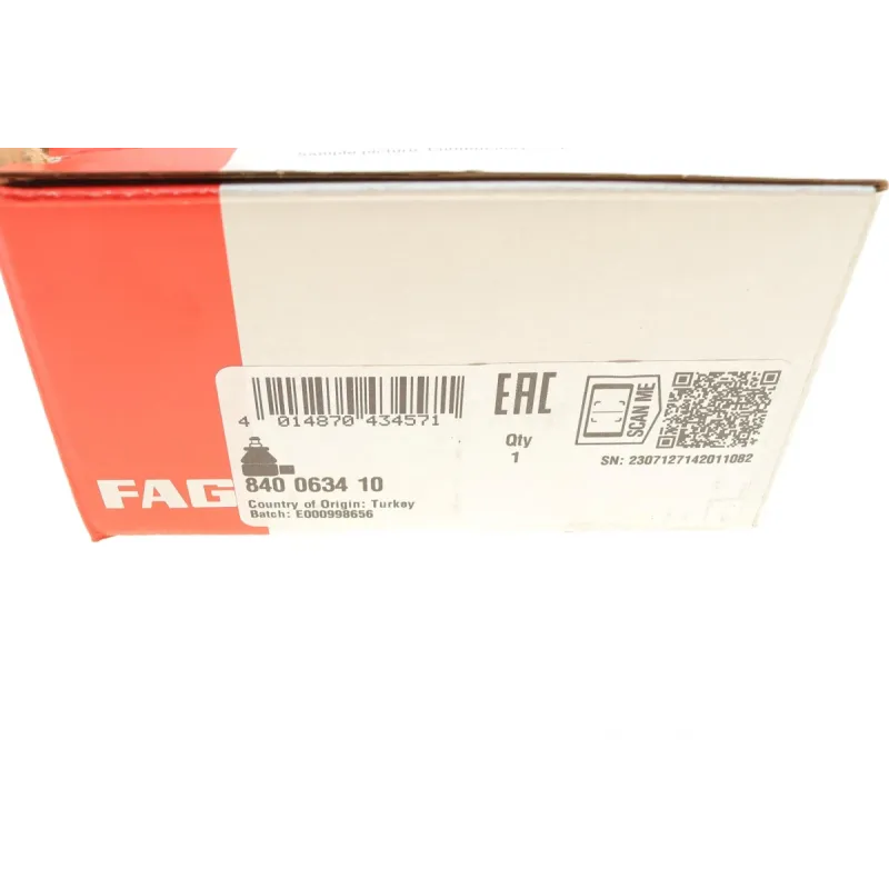 Наконечник рульової тяги внутрішній FAG 840 0634 10 для Mitsubishi L200/Pajero Sport I, Hyundai Galloper II, розмір конуса 13,8 мм