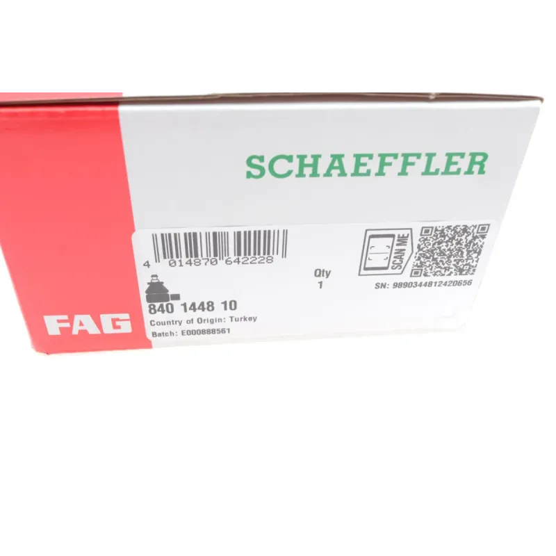 Наконечник рульової тяги лівий FAG 840 1448 10 для Audi A8/Q7/Q8, VW Touareg, Bentley Bentayga, 17 мм