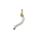 Наконечник рульової тяги лівий FAG 840 1504 10 для Honda Civic VIII 1.3 Hybrid 2006-2012, M12x1,25/M14x1,5