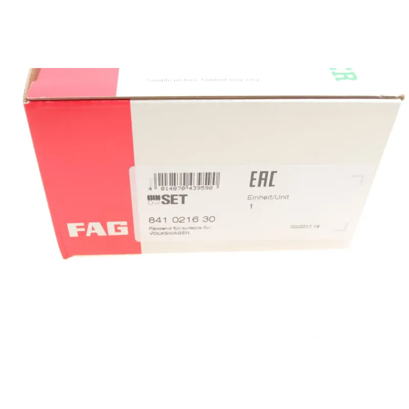 Пильник рульової рейки FAG 841 0216 30 для Skoda Rapid, Fabia I-II, Roomster 2006-, 15/48x205 мм