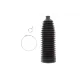 Пильник рейки рульової BMW 3 (F30/F80)/X5 (E70/F15/F85) 02- N13/N20/N47/N55 (16x204x63) (з хомутами)