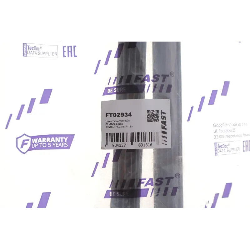 Трос куліси перемикання передач FAST FT02934 для Renault Megane 1.2/1.5 dCi 2015-