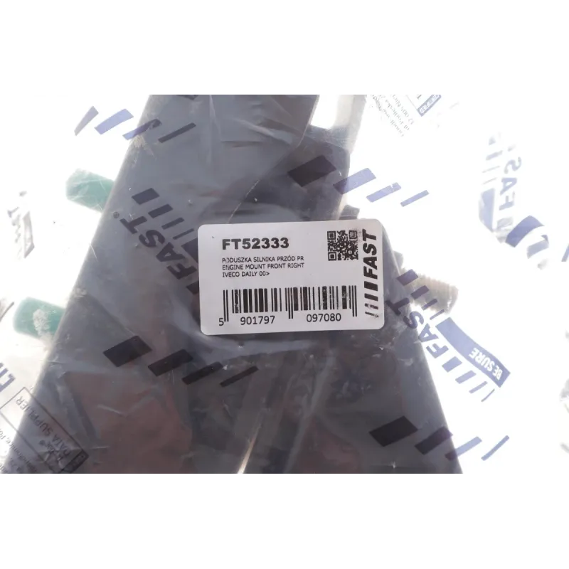 Подушка двигуна передня FAST FT52333 (R) для Iveco Daily 1999-2005 (з кронштейном)