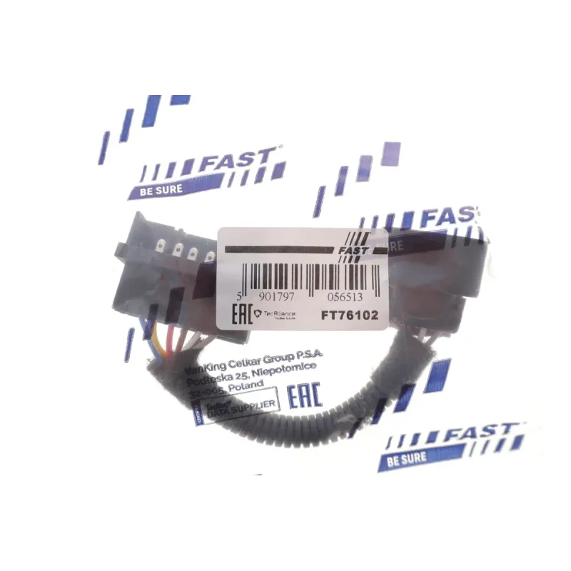 Фішка ліхтаря заднього права FAST FT76102 для Fiat Ducato, Peugeot Boxer 2006-
