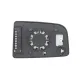 Скло дзеркала праве (з підігрівом) FAST FT88606 для Mercedes-Benz Sprinter 2006- (верхнє, кругле кріплення)