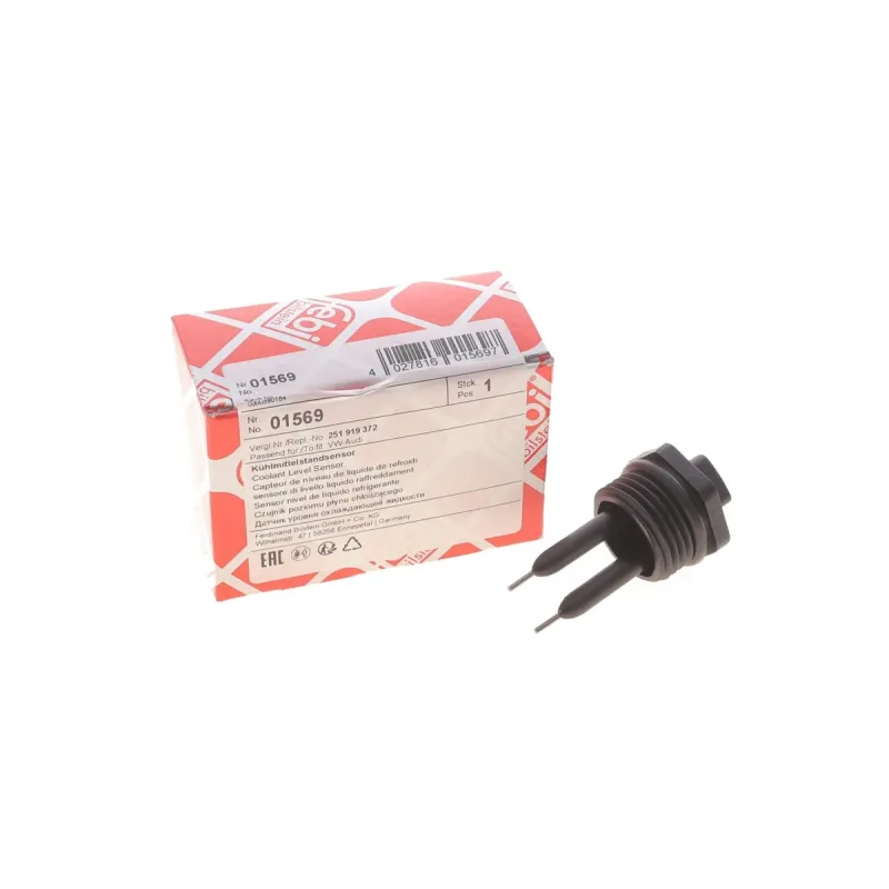 Датчик рівня охолоджуючої рідини FEBI BILSTEIN 01569 для Volkswagen T3, VW Caddy, Caravelle, 70 мм