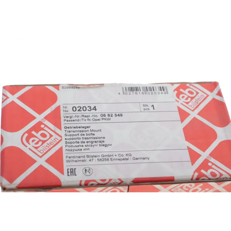 Подушка КПП FEBI BILSTEIN 02034 (задня) для Opel Kadett E, Corsa A