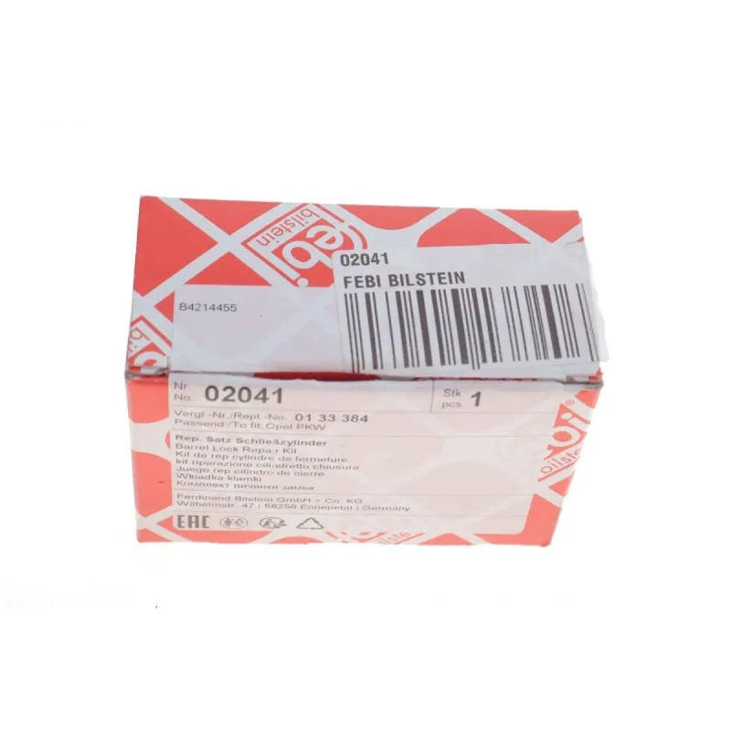 Серцевина замка дверей FEBI BILSTEIN 02041 для Opel Kadett E, Corsa A