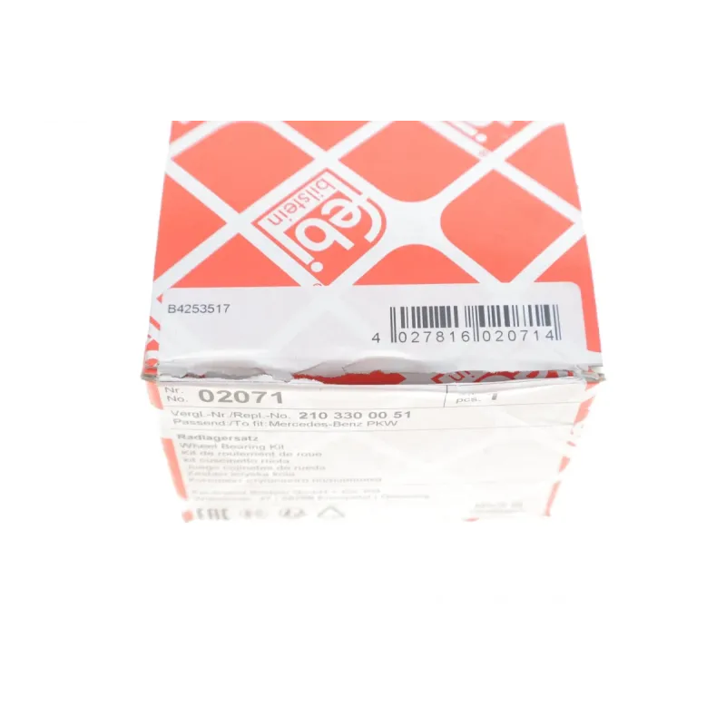 Підшипник маточини передній FEBI BILSTEIN 02071 для Mercedes-Benz C-Class W202 1993-2000, 22x35x45 мм