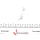 Пружина колодки гальмівної задньої FEBI BILSTEIN 02104 для Mercedes-Benz E-Class W210 1995-2003, 85 мм