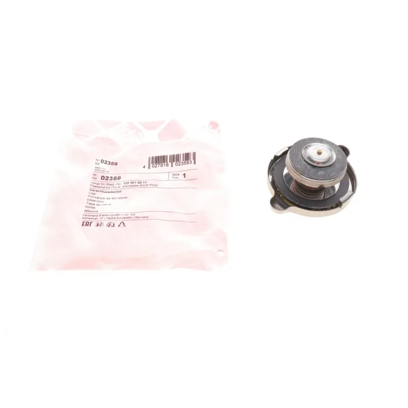 Кришка радіатора FEBI BILSTEIN 02359 для Mercedes-Benz S-Class W116 1972-1980 (1.2 бар)