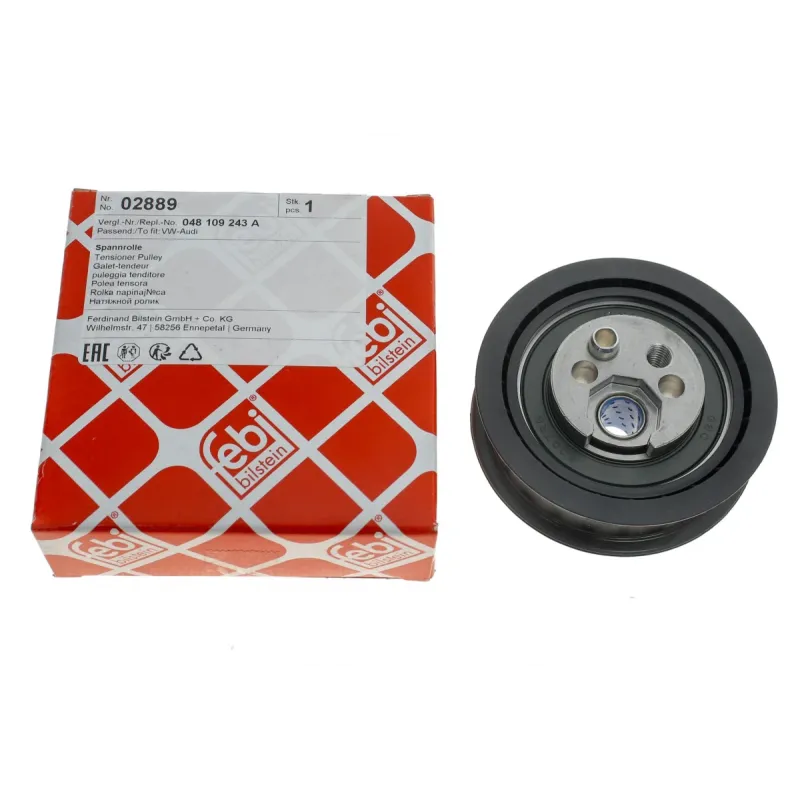 Ролик ГРМ натяжний FEBI BILSTEIN 02889 для Audi 80, 100, A6 (72x11x19mm)