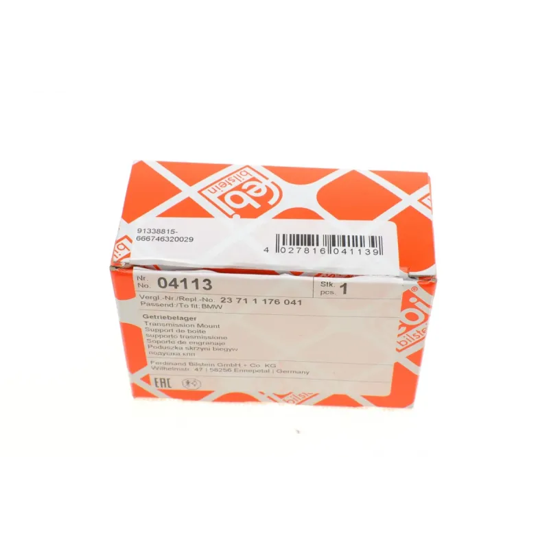 Подушка КПП FEBI BILSTEIN 04113 для BMW 3 (E30) 1982-1987, 5 (E28) 1981-1987, 6 (E24) 1978-1988