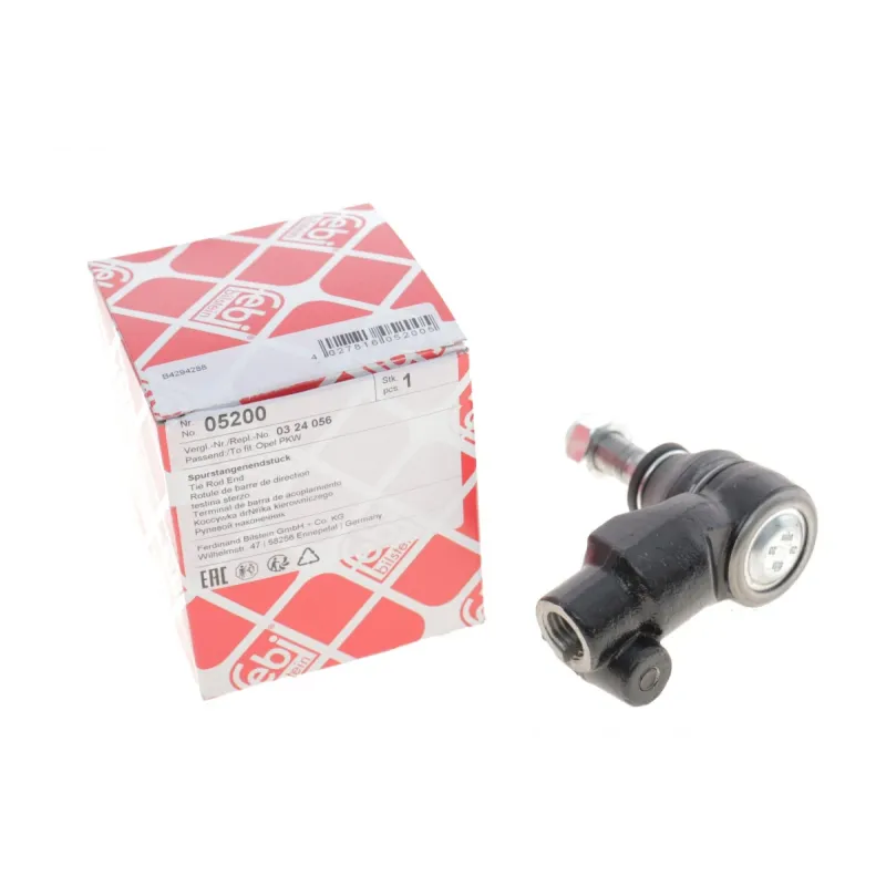 Наконечник рульової тяги правий FEBI BILSTEIN 05200 для Opel Astra F/Vectra A 1988-1998, з гайкою