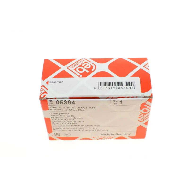 Підшипник маточини задній FEBI BILSTEIN 05394 для Ford Escort III/IV, 17.5x40x14 мм