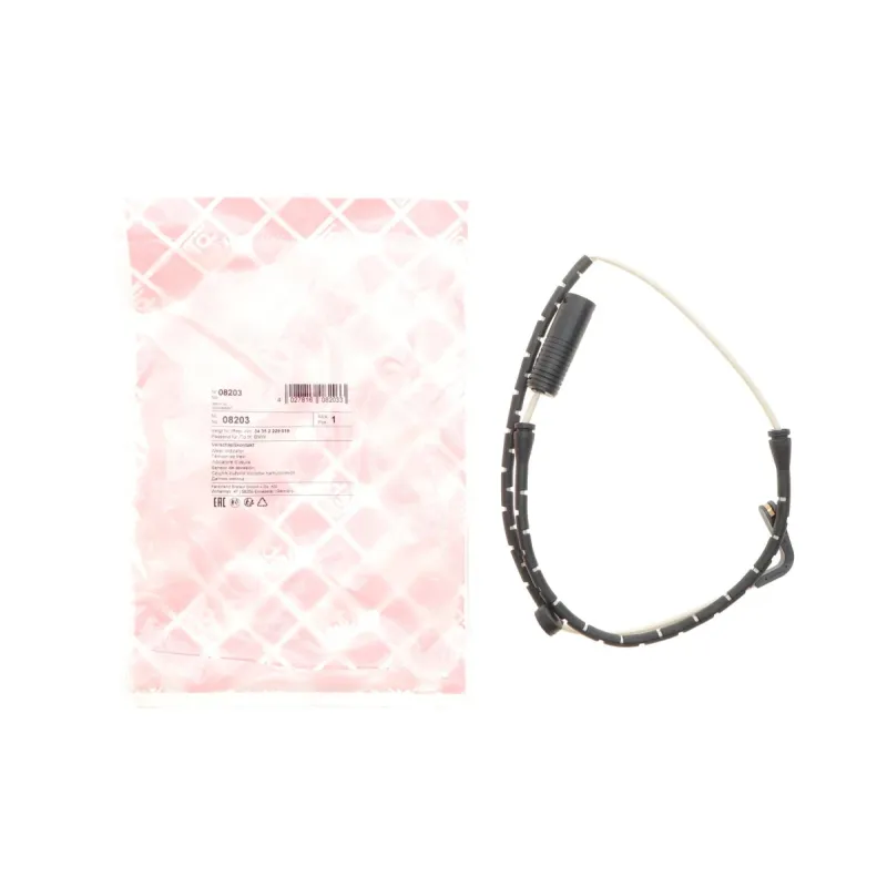 Датчик зносу гальмівних колодок передній FEBI BILSTEIN 08203 для BMW 5 E39 1995-2004, 840 мм